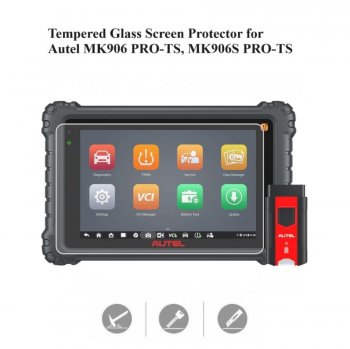 Tempered Glass Screen Protector for Autel MK906PRO-TS Scanner